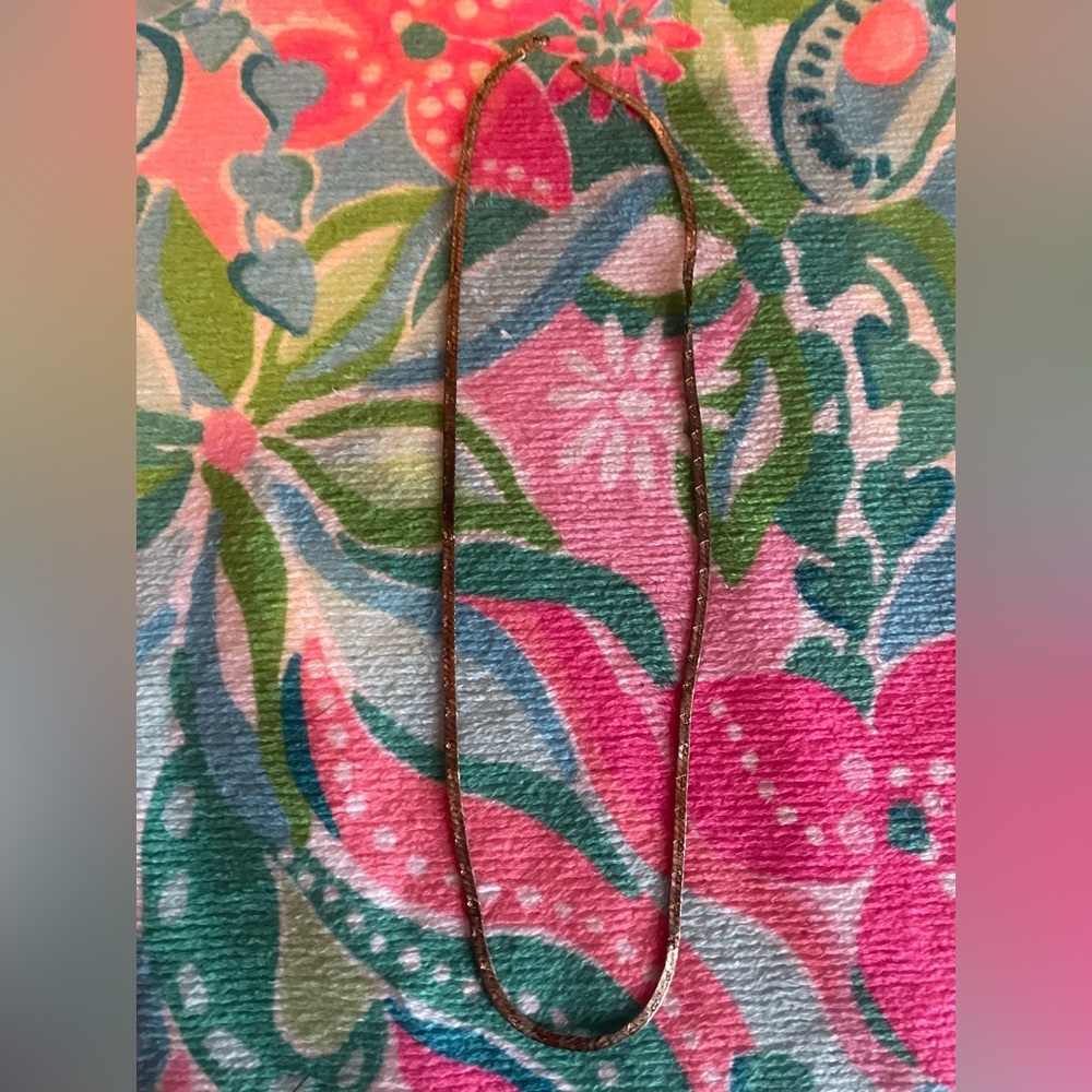 Vintage Silver and Gold Snake Design Necklace